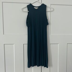 American Eagle Outfitters Blue Halter Sundress Midi